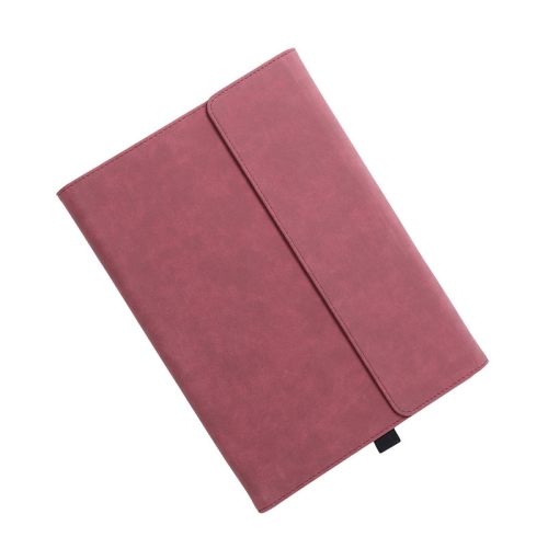 

Clamshell Tablet Protective Case with Holder For MicroSoft Surface Pro4 / 5/6 12.3 inch(Sheepskin Leather / Red)
