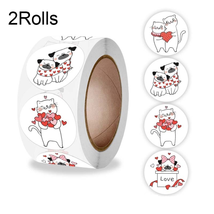 

10 Rolls K-92 Animal Seal Sticker Gift Decoration Label(2.5cm)