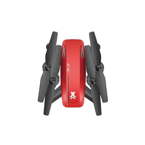 

Dual-Camera Folding Four-Axis Aerial Photography Aircraft HD With Colorful Lights Remote Control Aircraft, Specification: With Optical Flow 720P(Red)