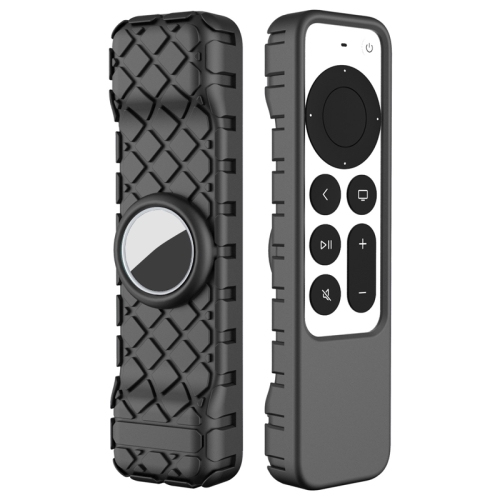 

2 PCS Remote Control All-Inclusive Protective Cover, Applicable Model: For Apple TV 4K(Black)