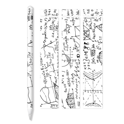 

2 PCS 3 in 1 Stylus Frosted Protective Film Sticker Set For Apple Pencil 1(AP179)