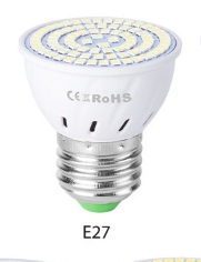 

LED Concentrating Plastic Lamp Cup Household Energy-saving Spotlight(White Light)