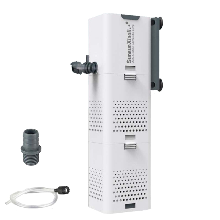 

SunsunXiaoli Fish Tank Water Pump Small 3 In 1 Aquarium Circulating Filter Circulation Pump, CN Plug, Specification: 6W 500F