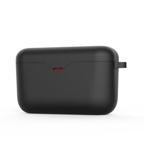 

2 PCS Liquid Silicone Protective Cover Case for Sony WF-H800, Colour: Black
