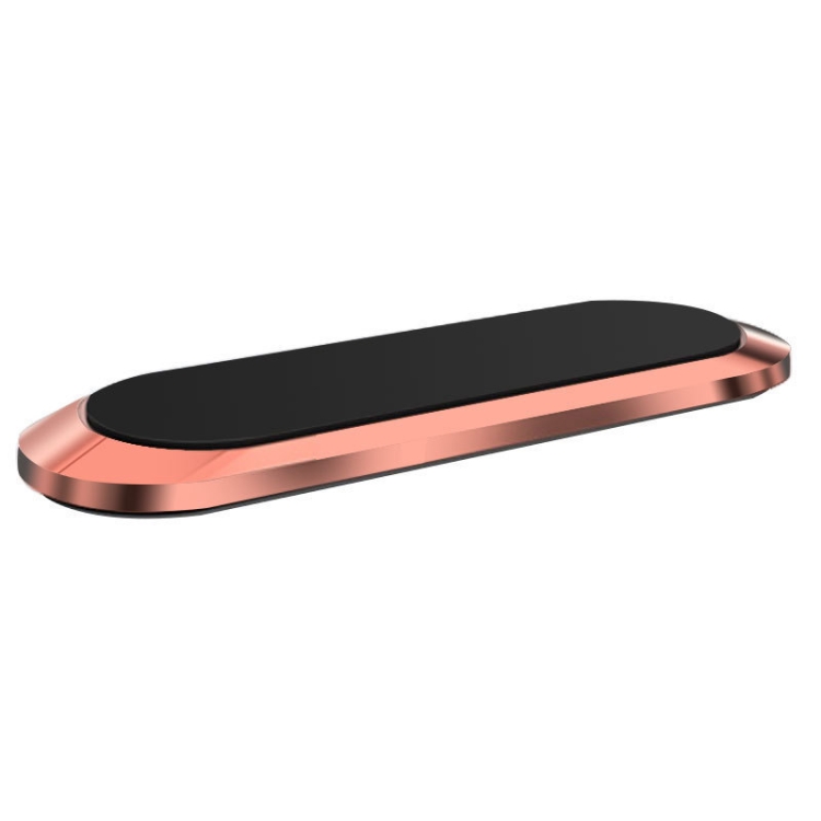 

2 PCS Multifunctional Car Phone Holder Magnetic Suction Instrument Panel Navigation Suction Cup Holder, Colour: F6 Rose Gold