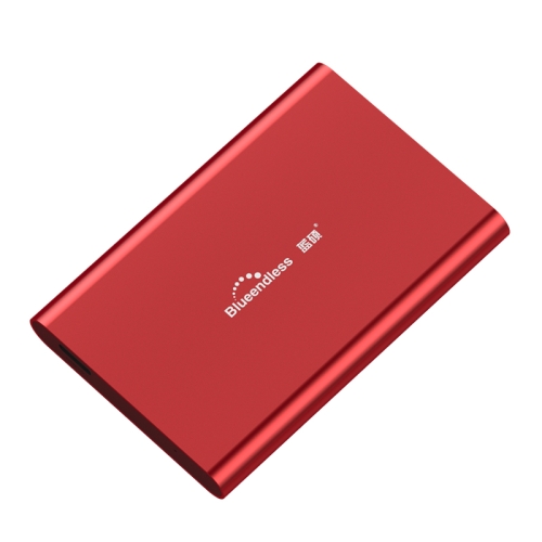 

Blueendless T8 2.5 inch USB3.0 High-Speed Transmission Mobile Hard Disk External Hard Disk, Capacity: 500GB(Red)