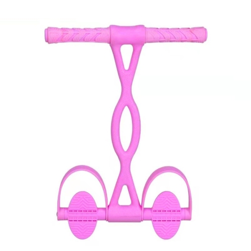 

Home Fitness Pedal Tensioner Sit-Up Aid Multifunctional Elastic Rope, Specification： Little Waist Crystal (Pink)