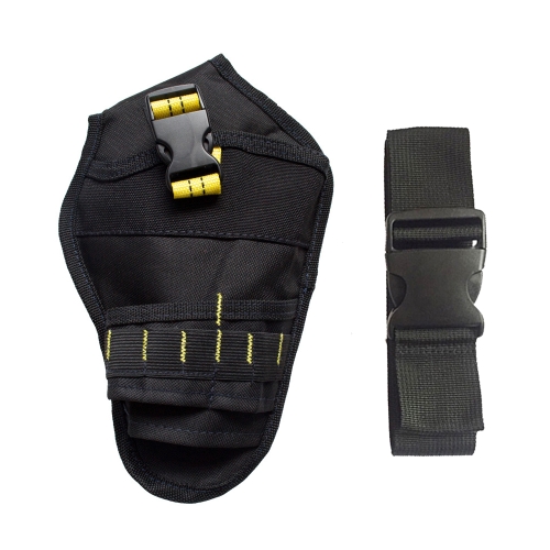 

900D Oxford Cloth Kit Waist Bag Electrician Storage Bag, Specification: Black Yellow Line + Belt