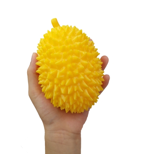 

4 PCS Decompression Durian Vent Pinch Fun Children Fruit Hand Pinch Decompression Ball Toy(Orange)
