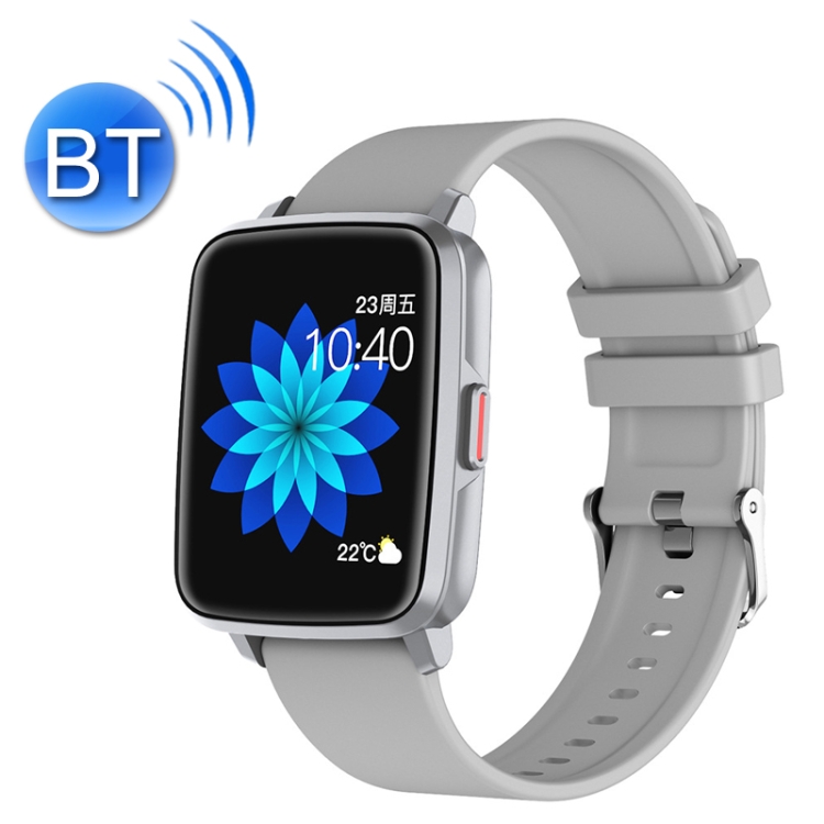 

I68 Song Playback Lasting Battery Life Bluetooth Call Smart Bracelet, Colour: White Silicone