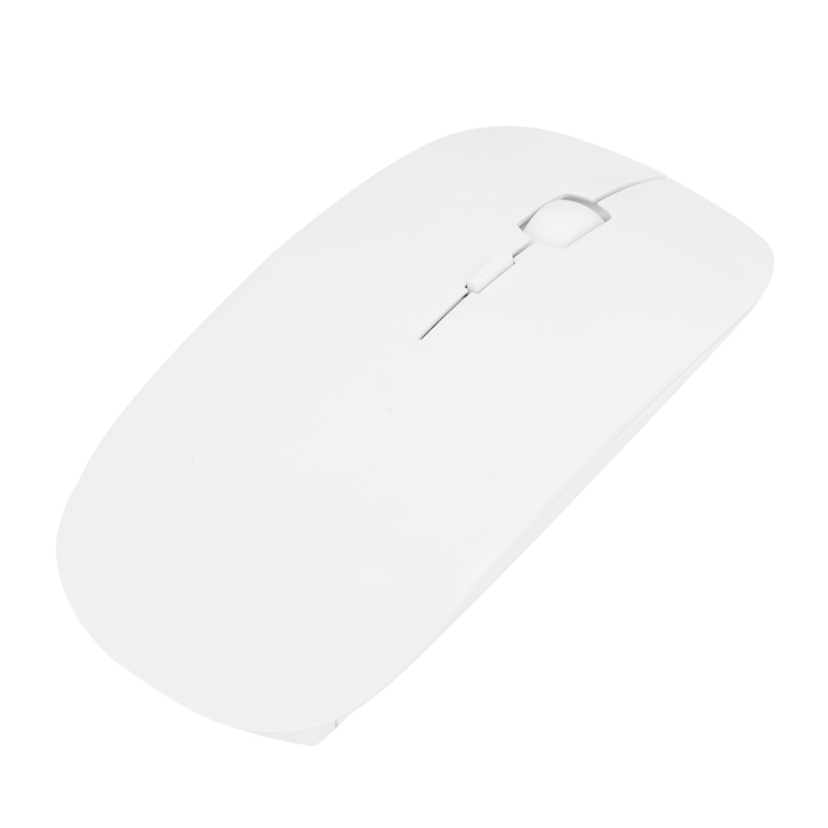 

MF-822 2.4G Wireless Mouse 4 Keys Mute Office Ultra-Thin Mouse(White)