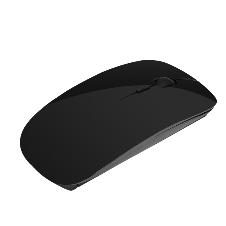 

MF-822 2.4G Wireless Mouse 4 Keys Mute Office Ultra-Thin Mouse(Black)