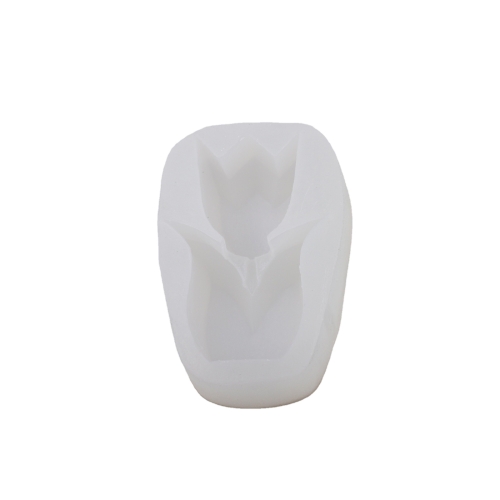 

Three-Dimensional Cut Tulip Fragrance Candle Silicone Mold Gypsum Decoration Diffusion Mold(Tulip)