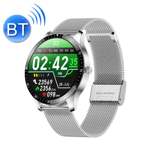 

S80 Heart Rate And Blood Pressure Multi-Sports Mode Smart Sports Bracelet,Specification: Silver Steel