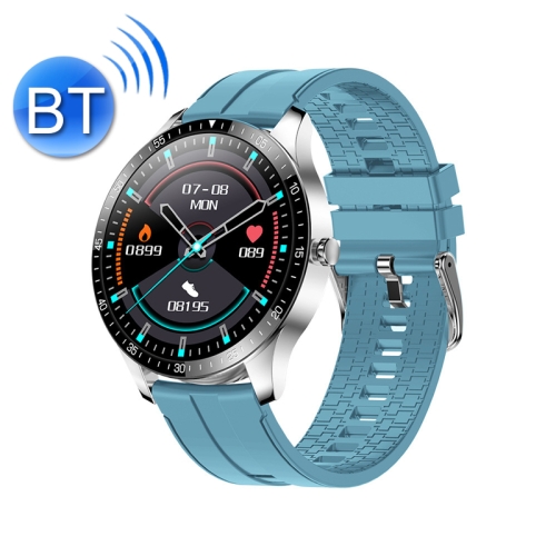 

S80 Heart Rate And Blood Pressure Multi-Sports Mode Smart Sports Bracelet,Specification: Blue Silicon