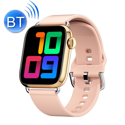 

QY03 Smart Business Watch Heart Rate Blood Pressure Step Information Push Sports Bracelet, Colour: Gold Silicone