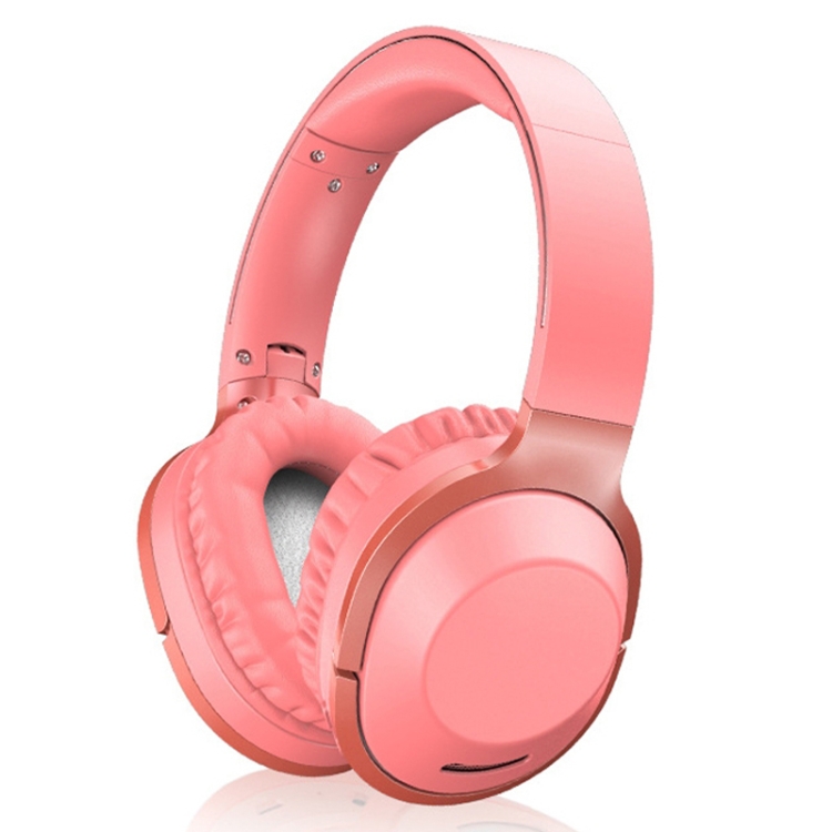 

T-02 Macaron Gaming Learning Heavy Bass Foldable Bluetooth Headset(Watermelon Red)