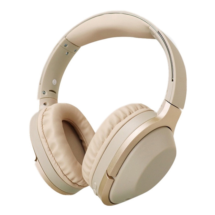 

T-02 Macaron Gaming Learning Heavy Bass Foldable Bluetooth Headset(Gold)