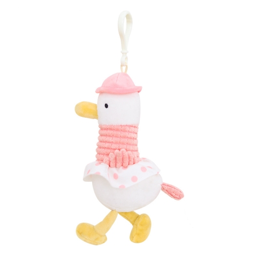 

Cartoon Plush Toy Keychain Pendant(Pink Girl)