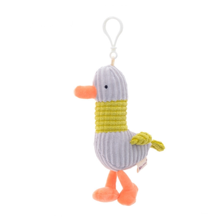 

Cartoon Plush Toy Keychain Pendant(Cyan)