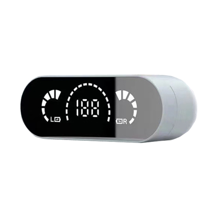 

Pro20 Mirror Display HIFI Sound Quality 5.0 Bluetooth Headphone Support Touch Control(White)
