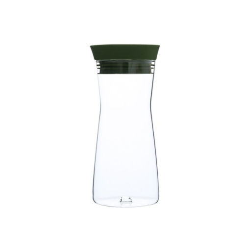

Glass Cup With Lid + Tea Strainer Sports Portable Juice Coffee Cup, Specification： Shark Cup (Green)