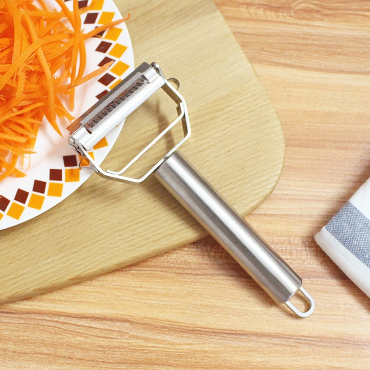 

Multifunction Stainless Steel Vegetable Peeler Double Planing Grater