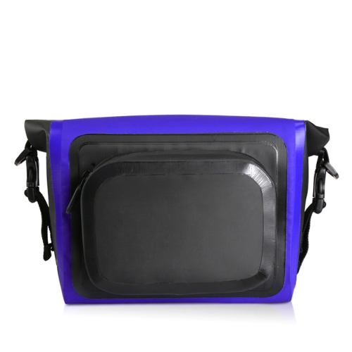 

Large-Capacity Waterproof Bicycle Bag Bicycle Front Beam Bag Handlebar Bag, Size: 8 Inch(Navy Blue)