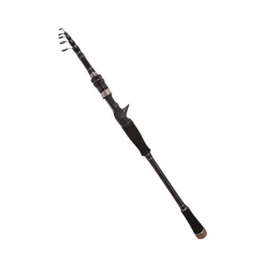 

Carbon Telescopic Luya Rod Short Section Fishing Throwing Rod, Length: 2.1m(Curved Handle)