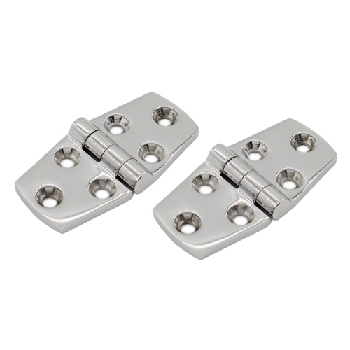 

2 Pairs 316 Stainless Steel Six-Hole Hinge, Specification: 38x76x4mm