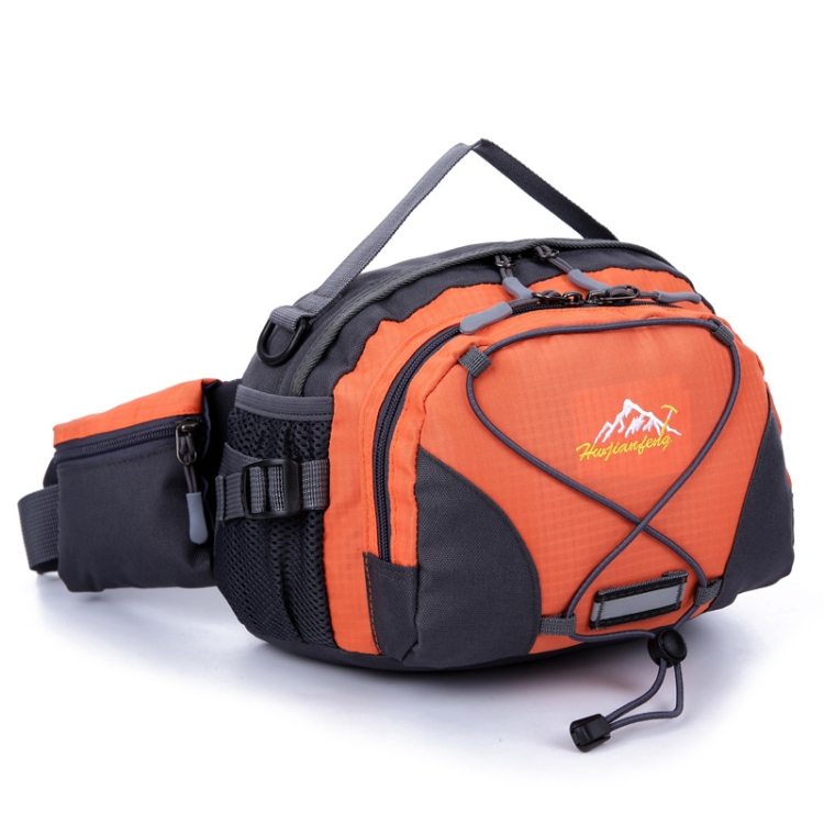 

HWJIANFENG 0963 Outdoor Mountaineering Waist Bag Waterproof Singer-shoulder Travel Leisure Handbags(Orange)