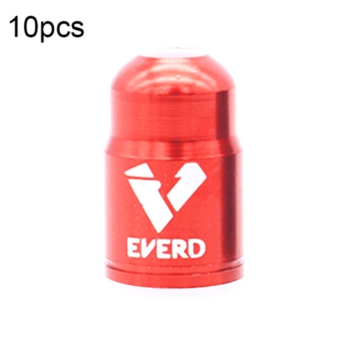 

30 PCS EVERD ZH419 Mountain Road Bike Aluminum Alloy Air Mouth Cap Car Tire Dust Door Cover, Colour: Schrader (Red)