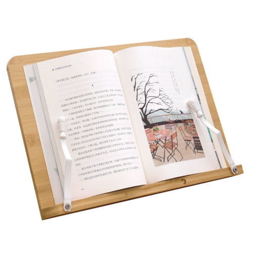 

NG3002 Bamboo Wood Reading Frame Copy Frame Wooden Reading Frame,Version: 3W 1.0 28 x 39cm