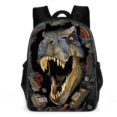 

14-inch ZZ49 Child Dinosaur School Bag Kindergarten Pupils Backpack