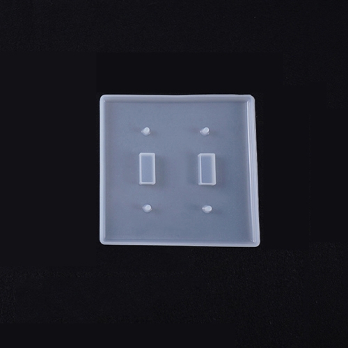 

3 PCS Crystal Epoxy Mirror Porous Socket Button Data Line Switch Panel Silicone Mold, Specification: Style Five