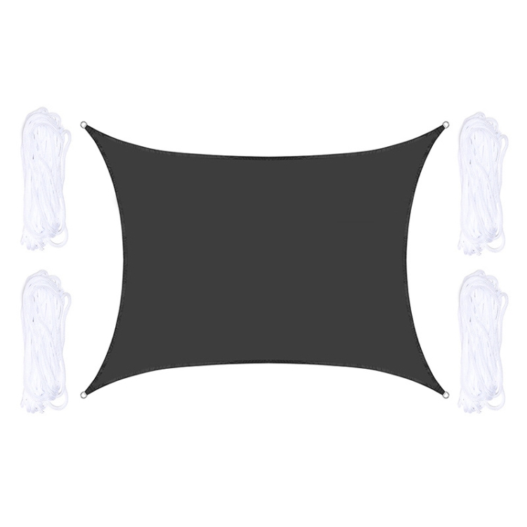 Outdoor Garden Sunshade Sail Waterproof Anti-UV Canopy, Size: 2m x 2.5m(Black)
Outdoor Garden Sunshade Sail Waterproof Anti-UV Canopy, Size: 2m x 2.5m(Black)