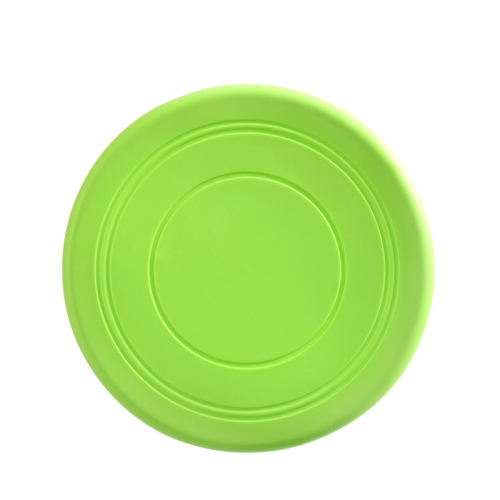 

10 PCS Pet Toy Flying Disc Pet Interactive Training Floating Water Bite-Resistant Soft Flying Disc(Green)