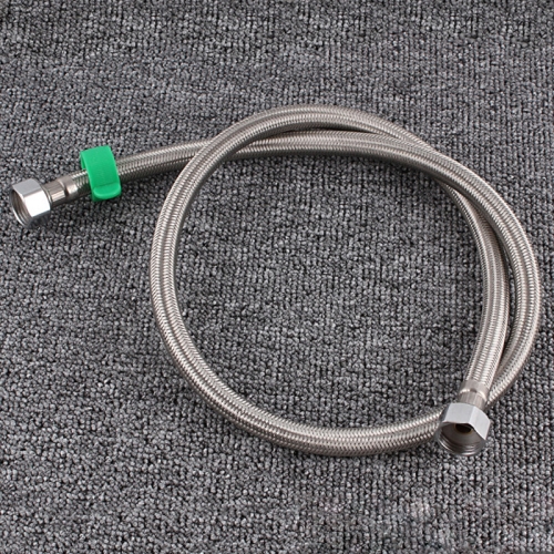 

4 PCS 50cm Steel Hat 304 Stainless Steel Metal Knitting Hose Toilet Water Heater Hot And Cold Water High Pressure Pipe 4/8 inch DN15 Connecting Pipe