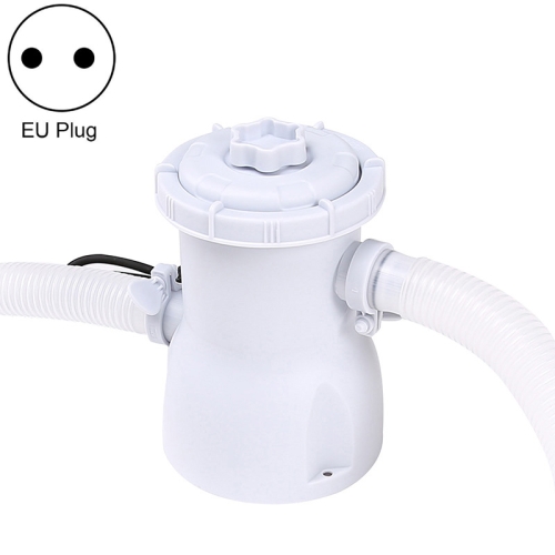 

53011A Child Inflatable Bracket Swimming Pool Filtration Pump Pool Cleaner Circulation Pump, Specification EU Plug