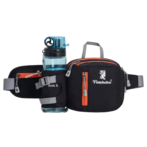 

Tanluhu FK389 Outdoor Sports Waist Bag Multi-Purpose Running Water Bottle Bag Riding Carrying Case, Size: 2L(Black)