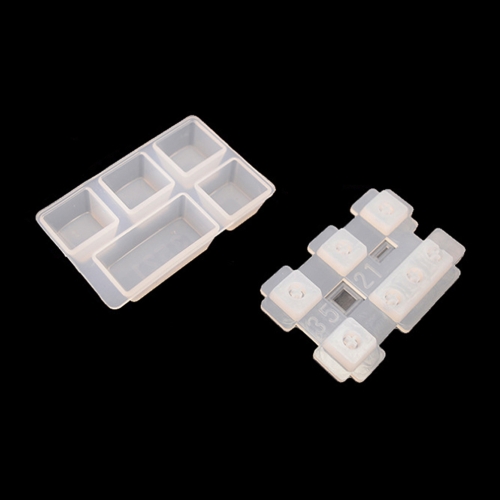 

2 PCS DIY Keycap Silicone Mold OEM Mechanical Keyboard Silicone Mold, Style: MD3521