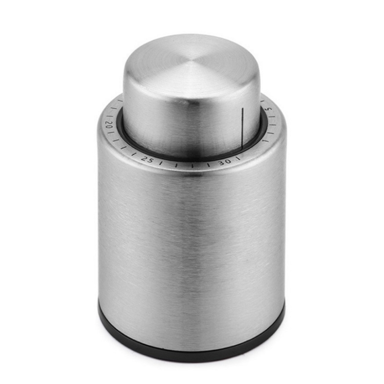 

Metal Dust-Proof Sealed Vacuum Wine Bottle Cap Stopper, Specification: Style D SP-002S