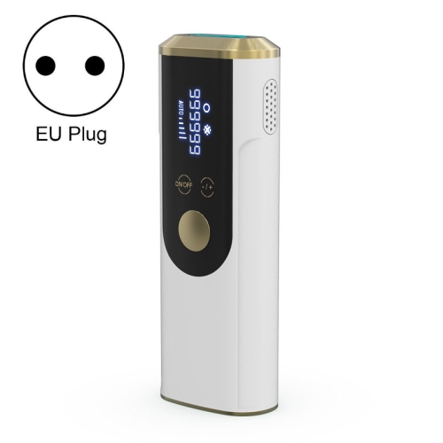 

36W A8 Sapphire Freezing Point Hair Removal Device Painless Epilator, Style: EU Plug(Pearl White)