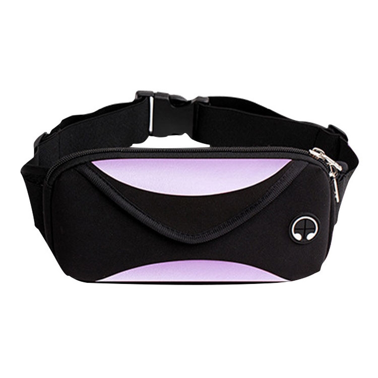 

3 PCS Outdoor Sports Waist Bag Anti-Lost Mobile Phone Bag Running Riding Multifunctional Water Bottle Bag(Purple)