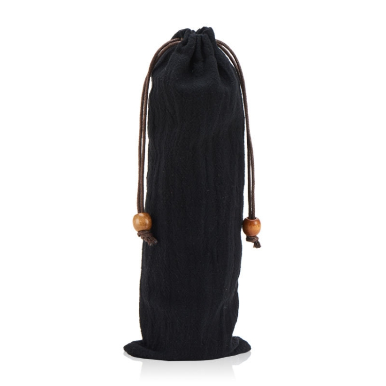 

2 PCS Portable Coffee Machine Shaker Grinder Storage Cotton Bag(Black)