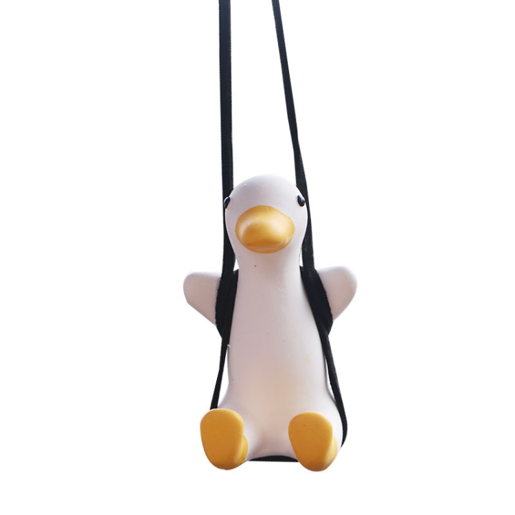 

2 PCS Car Duck Pendant Swing Duck Car Pendant(Without Perfume)