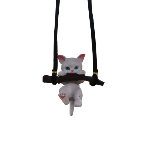 

2 PCS Car Pendant Car Decoration Cat Pendant(Branches Cat )