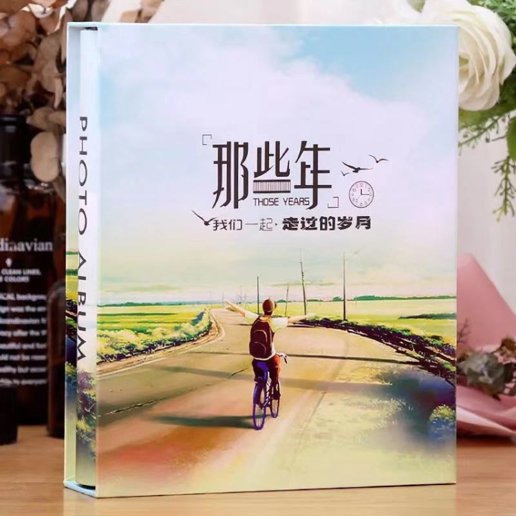 

6-Inch Plastic Photo Album 200 Sheets Of Polaroid Interstitial Album Book(Those Years 200-526)