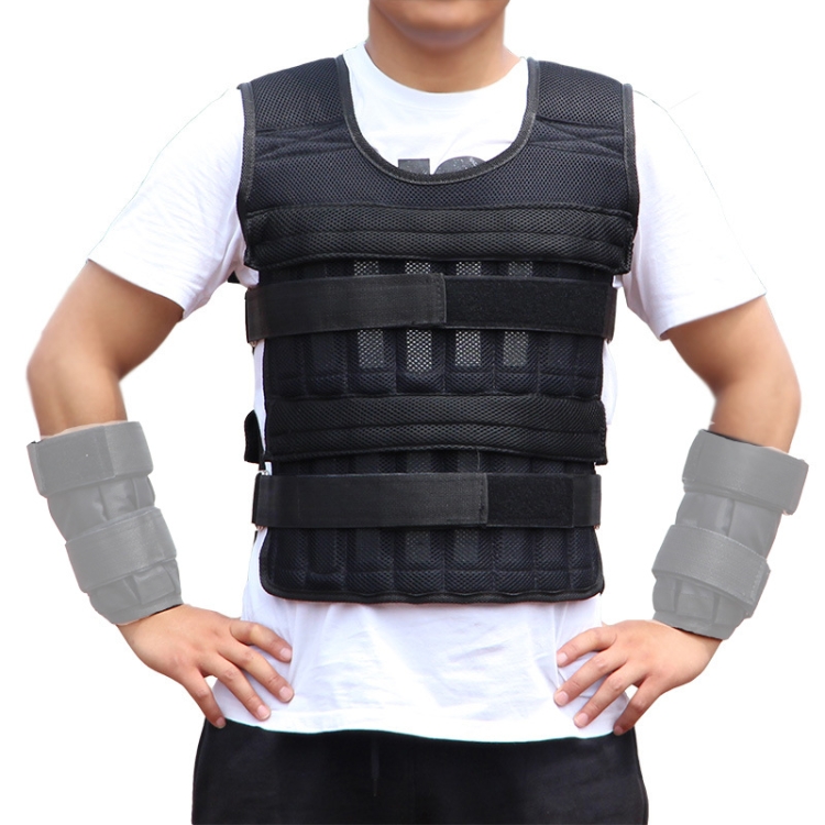 

Weight-Bearing Vest Leg And Arm Weight-Bearing Straps Fitness Training Weighting Equipment, Specification: 1kg Vest