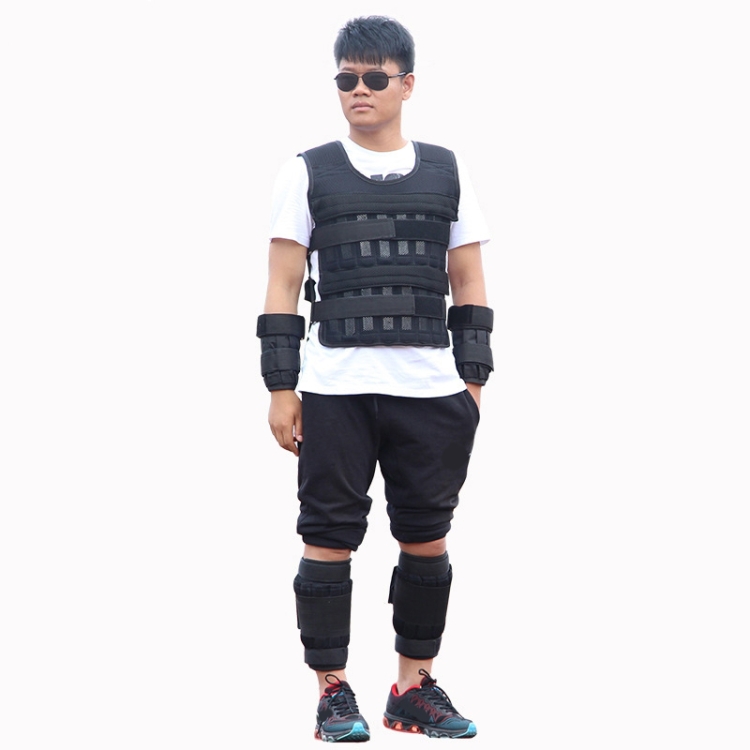 

Weight-Bearing Vest Leg And Arm Weight-Bearing Straps Fitness Training Weighting Equipment, Specification: 10kg Suit